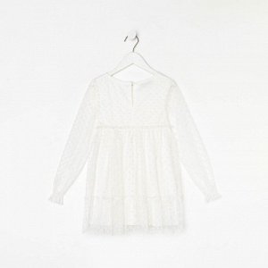 Платье для девочки KAFTAN 34 (122-128 см), белый