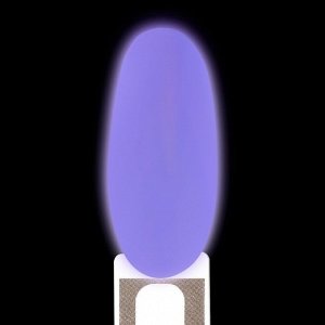 Гель лак для ногтей, люминесцентный, трехфазный, 8 мл, LED/UV, сиреневый (26)