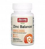 Zinc Balance, 100 вегетарианских капсул