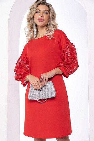 Платье Королева вечера (красное) П11587