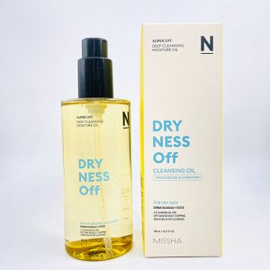Missha Увлажняющее гидрофильное масло для сухой кожи  Dry Ness Off Cleansing Oil., 305 мл. Missha Dry Ness Off Cleansing Oil