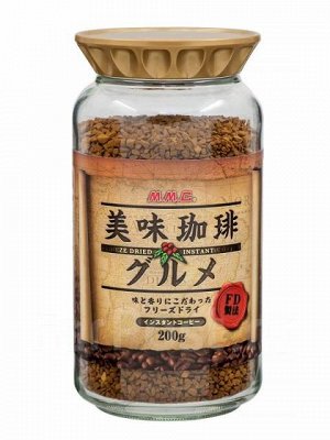 MITSUMOTO COFFEE Кофе MITSUMOTO  растворимый ГУРМЭ 200г ст/б 1*6