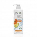 Лосьон для тела Петрова с экстрактами и маслами авокадо и папайя Petrova Healthy White 400 мл