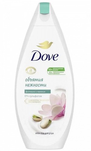 Dove Гель для душа Объятия нежности фисташковый крем и магнолия Дав 250 мл