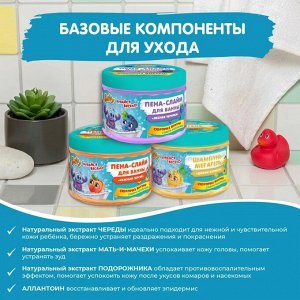 Баффи Пена-слайм для ванны С сюрпризом, дикие ягоды, Baffy D0153-W, 300 мл