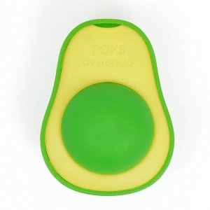 Игрушка для кошек с кошачьей мятой "Авокадо", 6 см