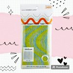 Мочалка для тела &quot;Jacquard Shower Towel&quot; (средней жёсткости) размер 23 см х 95 см 1 шт.