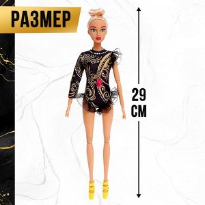 Кукла–модель шарнирная «Ксения. Золото олимпиады» с аксессуарами