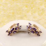 Серьги позолота H01-1695