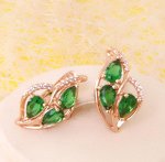 Серьги позолота H01-1563