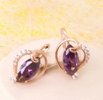 Серьги позолота H01-1569