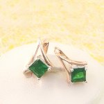 Серьги позолота H01-1459