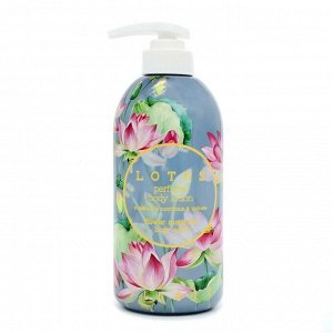 Лосьон парфюмированный для тела с экстрактом лотоса/Lotus Perfume Body Lotion, JIGOTT, Ю.Корея, 500 г