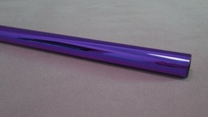 Пленка цветной металл ПП 40 мкм*70 200 гр фиолетовый (7,90 м)