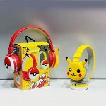 Наушники беспроводные Герои Мультфильмов Disney, Wireless, 400 mAh, RGB Подсветка, Bluetooth, TF Card, AUX
