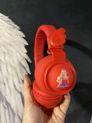 Наушники беспроводные Герои Мультфильмов Disney, Wireless, 400 mAh, RGB Подсветка, Bluetooth, TF Card, AUX