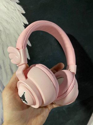 Наушники беспроводные Герои Мультфильмов Disney, Wireless, 400 mAh, RGB Подсветка, Bluetooth, TF Card, AUX