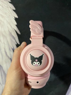 Наушники беспроводные Герои Мультфильмов Disney, Wireless, 400 mAh, RGB Подсветка, Bluetooth, TF Card, AUX