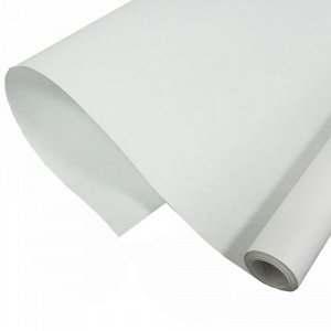 Бумага белая крафт 70 см x 10 м, 40 г/м2