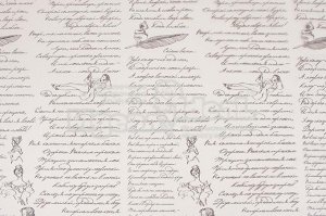 Пленка цветная Пушкинские строки 70 см 200 г графитовый