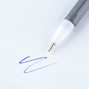 Ручка прикол шариковая синяя паста снайпера «Точно в цель» пластик, 0,5 мм