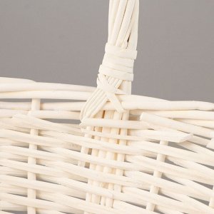 Набор корзин плетёных, 3 шт., 46x36x16/42 см, 41x31x14/35 см, 34x27x12/31 см, ива