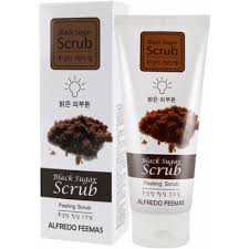 Alfredo Feemas Black Sugar Peeling Scrub Сахарный скраб с изумительной медовой текстурой 180 мл