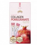 Коллагеновое желе в стиках Jinskin K-Beauty Collagen Pomegranate Jelly Sticks (10 шт.)