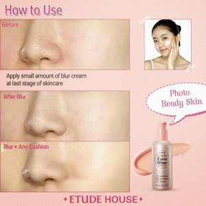 Etude house Face Blur SPF33 PA ++ Крем база под макияж с эффектом ФОТОШОПА 35 гр