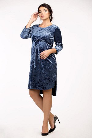 Велюровое платье для беременных
