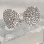 Серьги бижутерия родирование ZZ8271