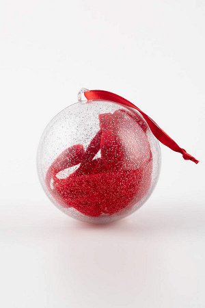 Красные кружевные трусики-комбинации с новогодней тематикой Fall in Love