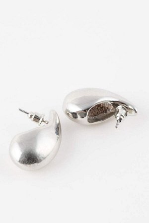 Женские серебряные серьги-капли