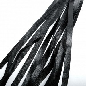 Плетка кожаная, 55 см, черная