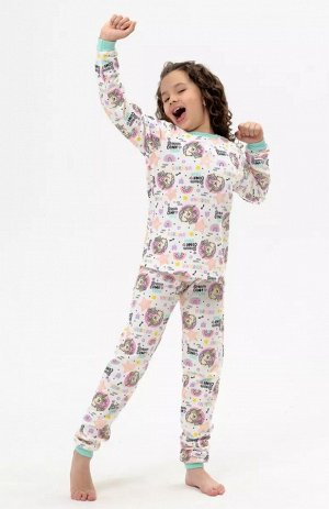 Пижама детская теплая с начесом для девочки Козерожка