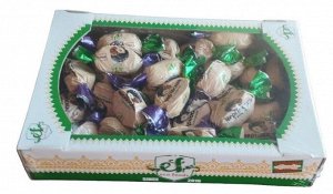 eco foods Конфеты шоколадные Чернослив с фундуком коробка 1 кг.