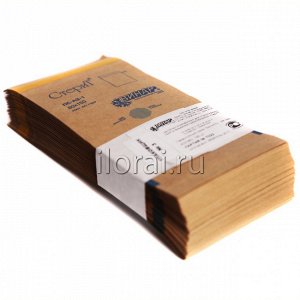 Пакеты из крафт-бумаги для стерилизации «СтериТ®» 80*150 мм   100 шт/уп