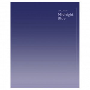 Тетрадь 60л., А5, клетка Greenwich Line ""Midninght Blue"", матовая ламинация, выборочный лак, 70г/м2