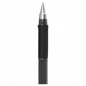 Ручка шариковая Berlingo ""Aviator"" черная, 0,7мм, грип