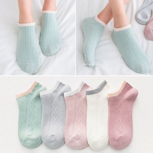 Женские носки короткие цветные