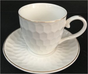 Чайный набор из костяного фарфора