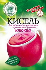 ВД Кисель быстрого приготовления &quot;Клюква&quot;