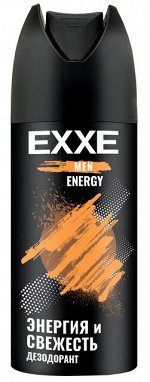 Мужской дезодорант аэрозоль EXXE MEN ENERGY Энергия и Свежесть 150 мл