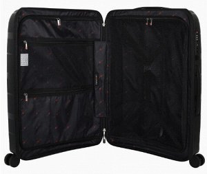EBERHART Чемодан 4-х колесный, Black, 24&quot;