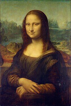 Hobby Line Носки р.35-42 Мона Лиза Леонардо Да Винчи