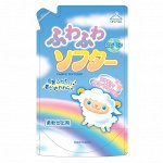 Концентрированный кондиционер &quot;Fuwa fuwa Softa&quot; для белья (цветочный аромат) 1500 мл, мягкая упаковка / 9