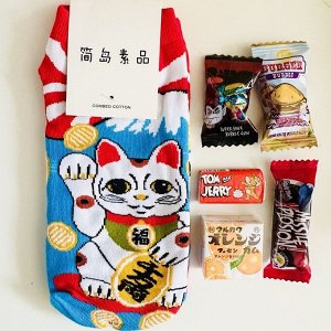 Daiso Подарок Носки в японском стиле