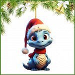 Елочная игрушка дракон