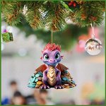 Елочная игрушка дракон