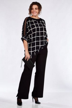 Блуза, брюки  Michel chic 1364 черный